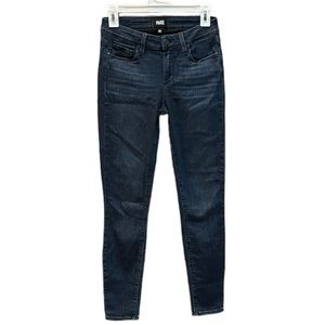 Paige Verdugo Skinny Jeans Dark Wash Sz 28